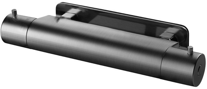 Läs mer om Tapwell Duschblandare Evo EVM168-160 Borstad Black Chrome
