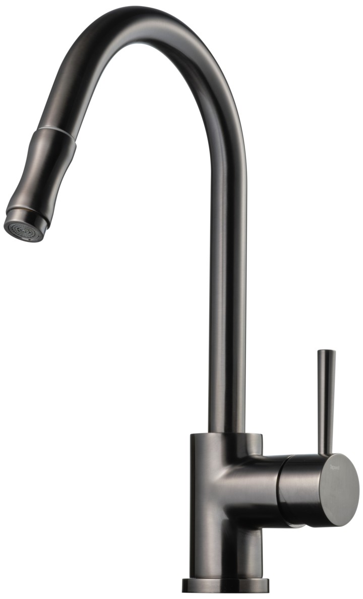 Tapwell Köksblandare Evo EVO185 Borstad Black Chrome