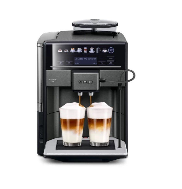 Läs mer om Siemens Kaffemaskin EQ.6 Plus s700 TE657319RW