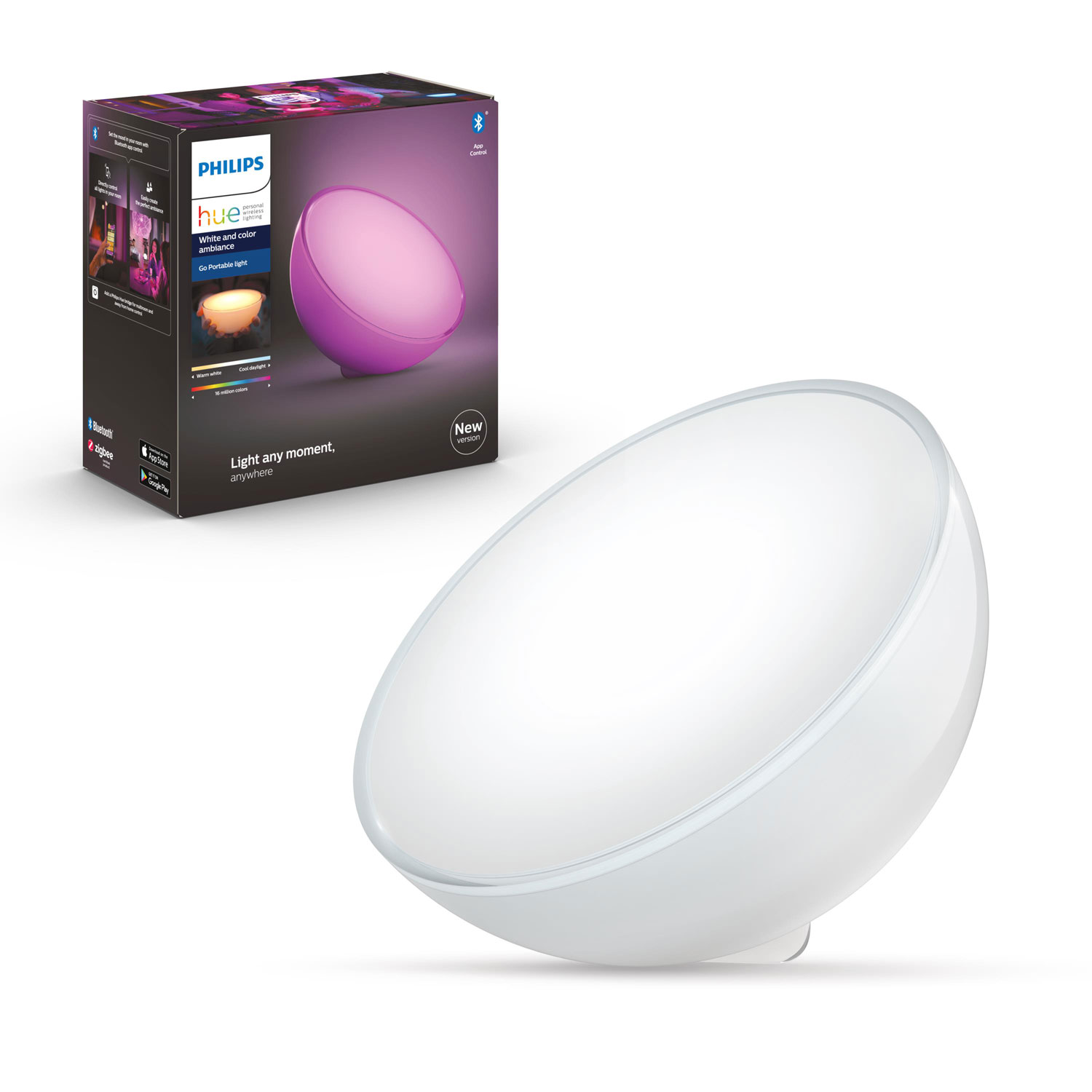 Läs mer om Philips Hue Go Color Laddningsb. lampa