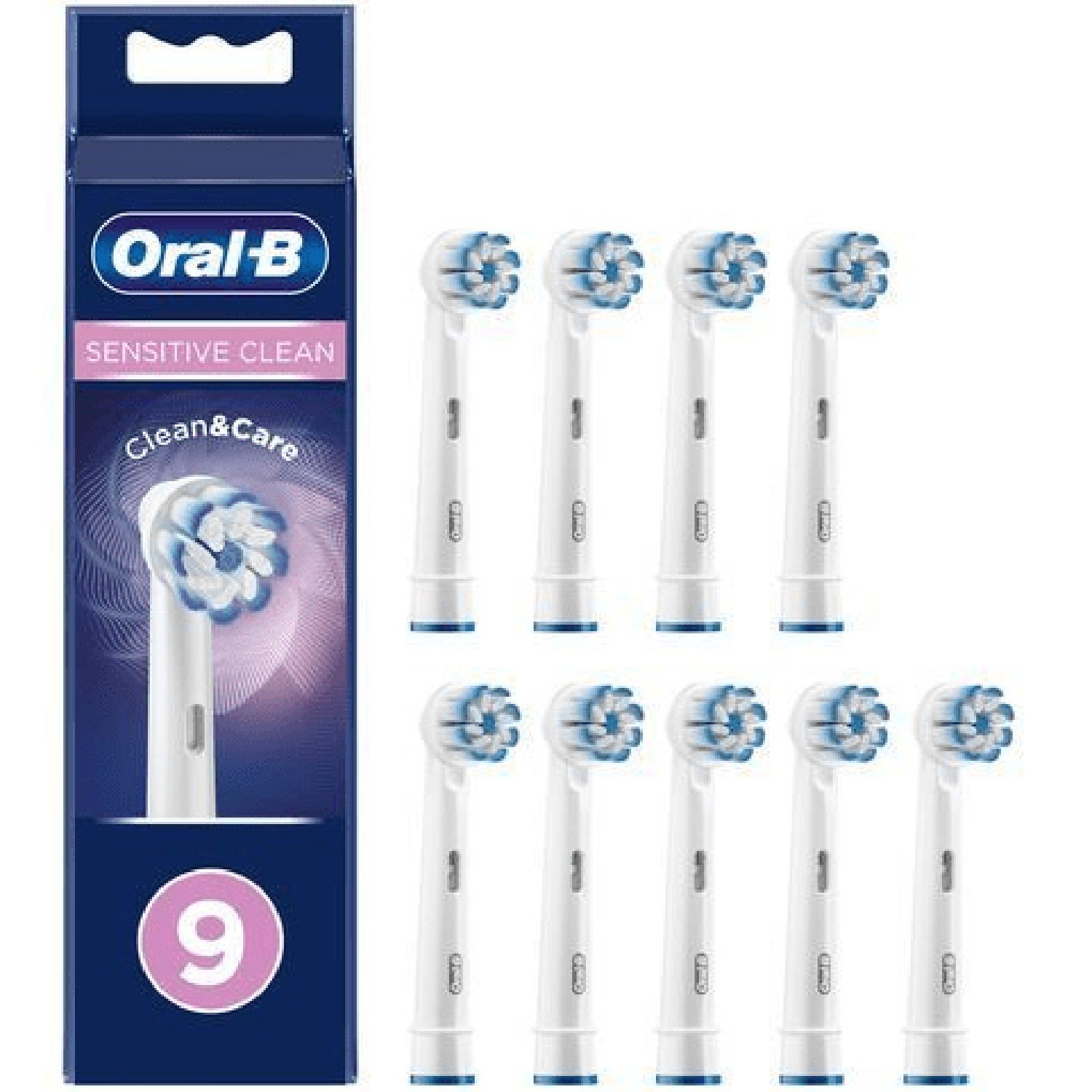 Oral B Borsthuvud Sensitive Clean & C