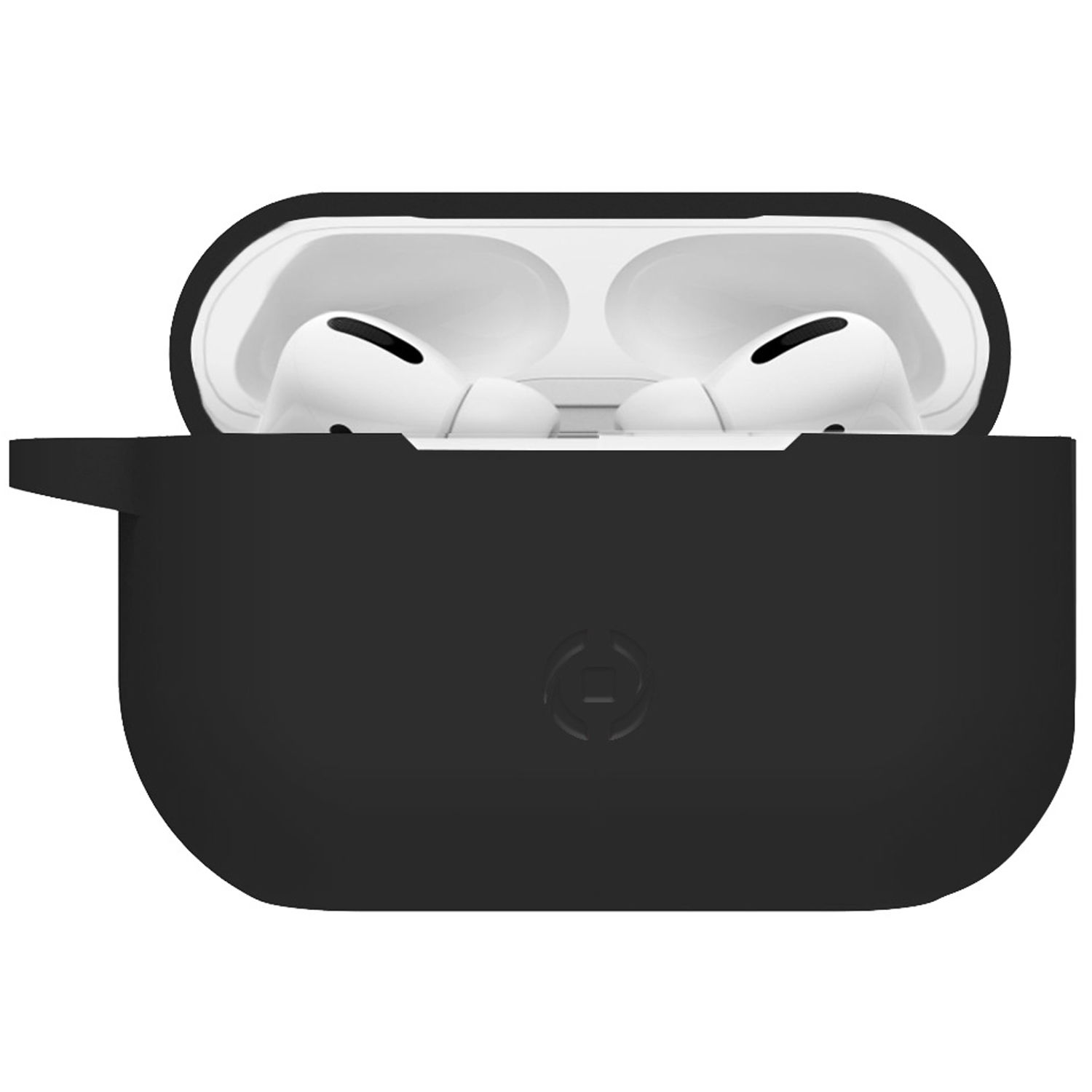 Läs mer om Celly Airpods Pro skyddsfodral Svart