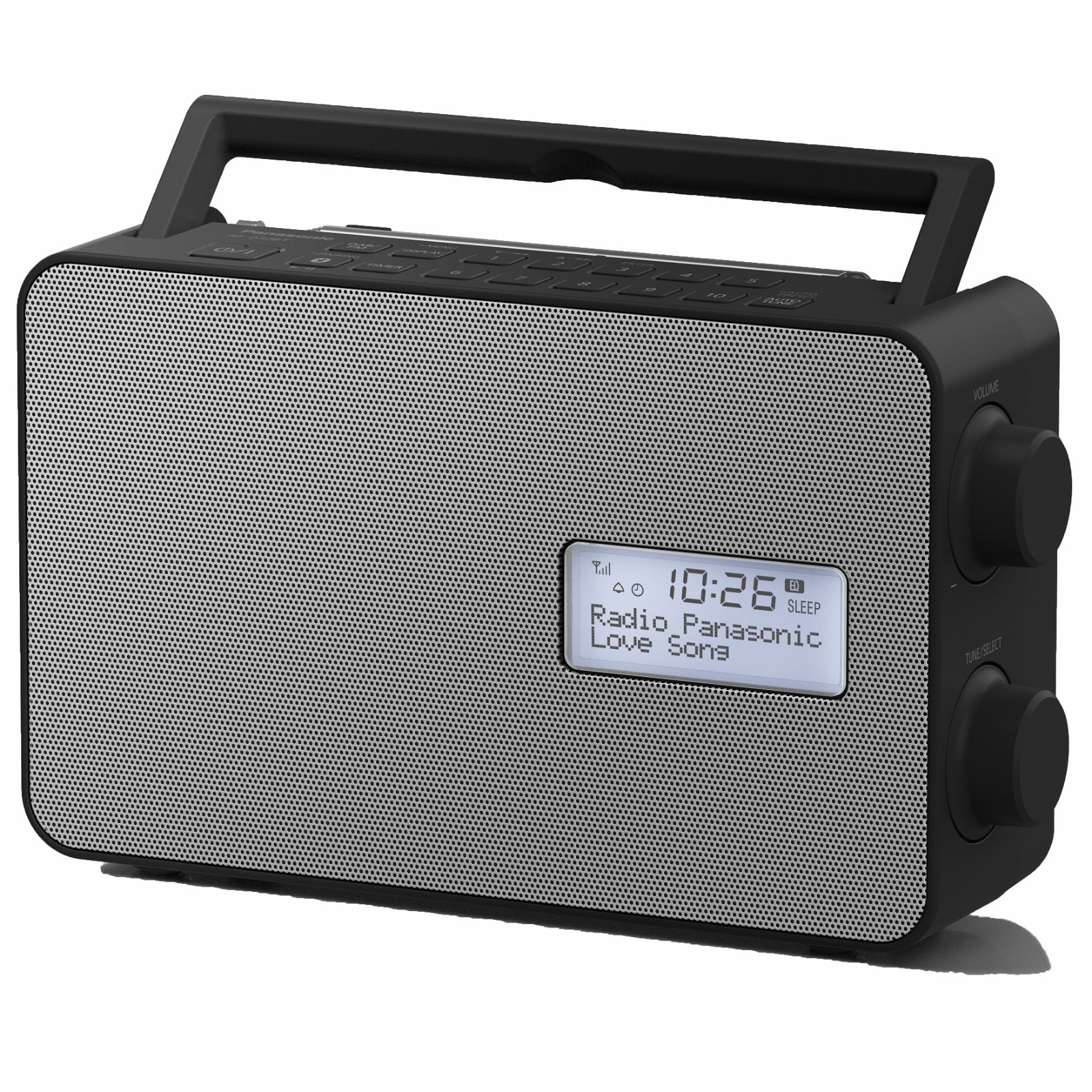 Läs mer om Panasonic Radio DAB+/Bluetooth RF-D30BT Svart