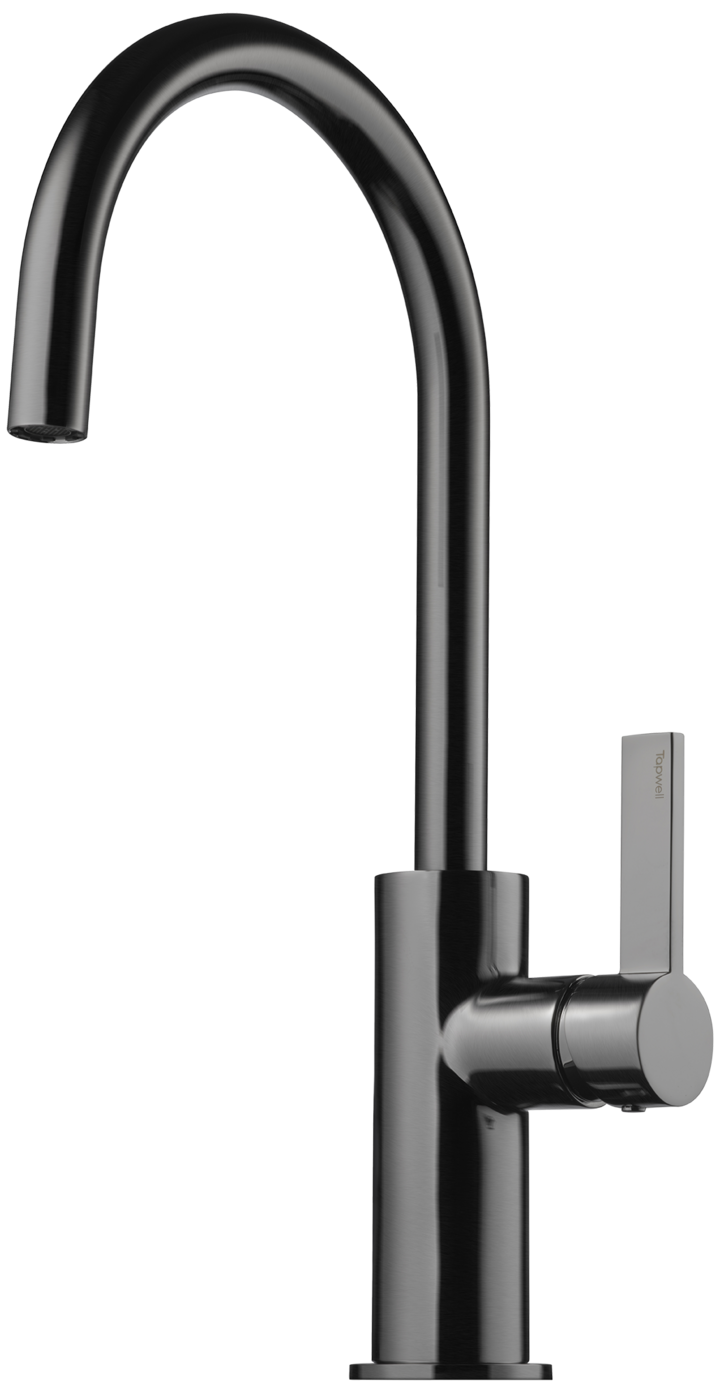 Läs mer om Tapwell Köksblandare Arman ARM180 Borstad Black Chrome
