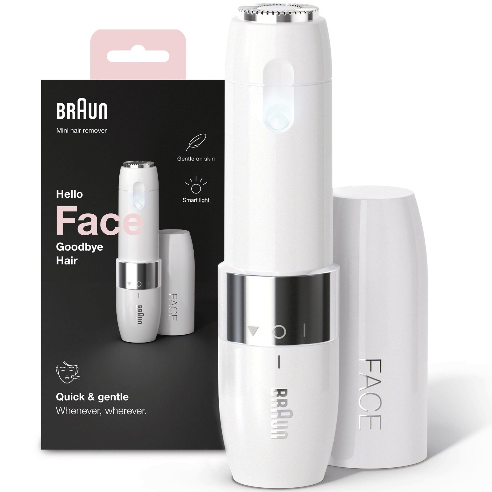 Läs mer om Braun Ansiktshårborttagare Face Mini FS1000