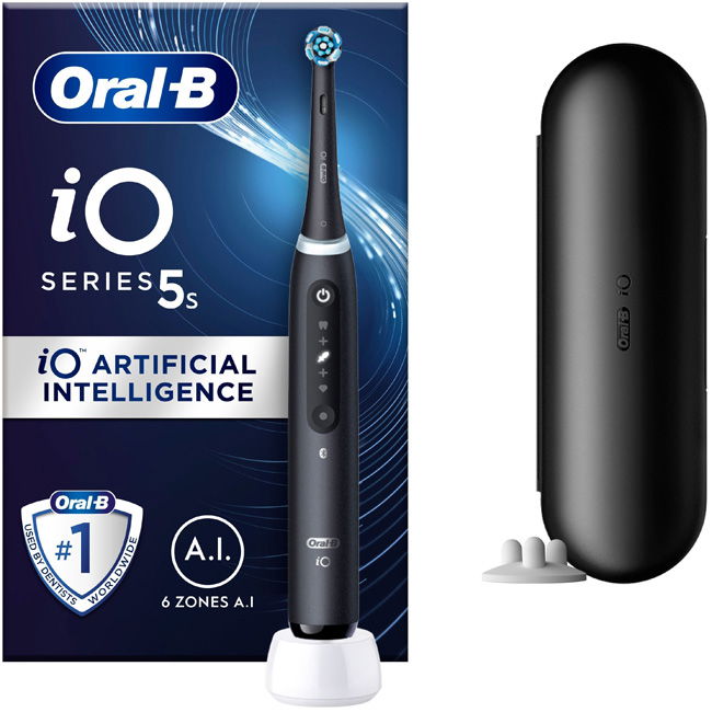 Läs mer om Oral B Eltandborste iO5s Matt Black