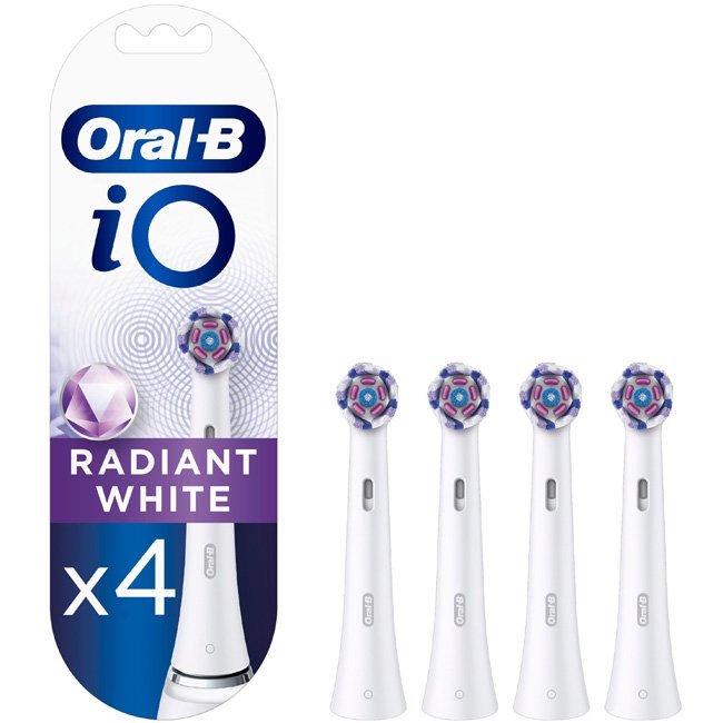 Oral B Borsthuvud iO Radiant White 4st