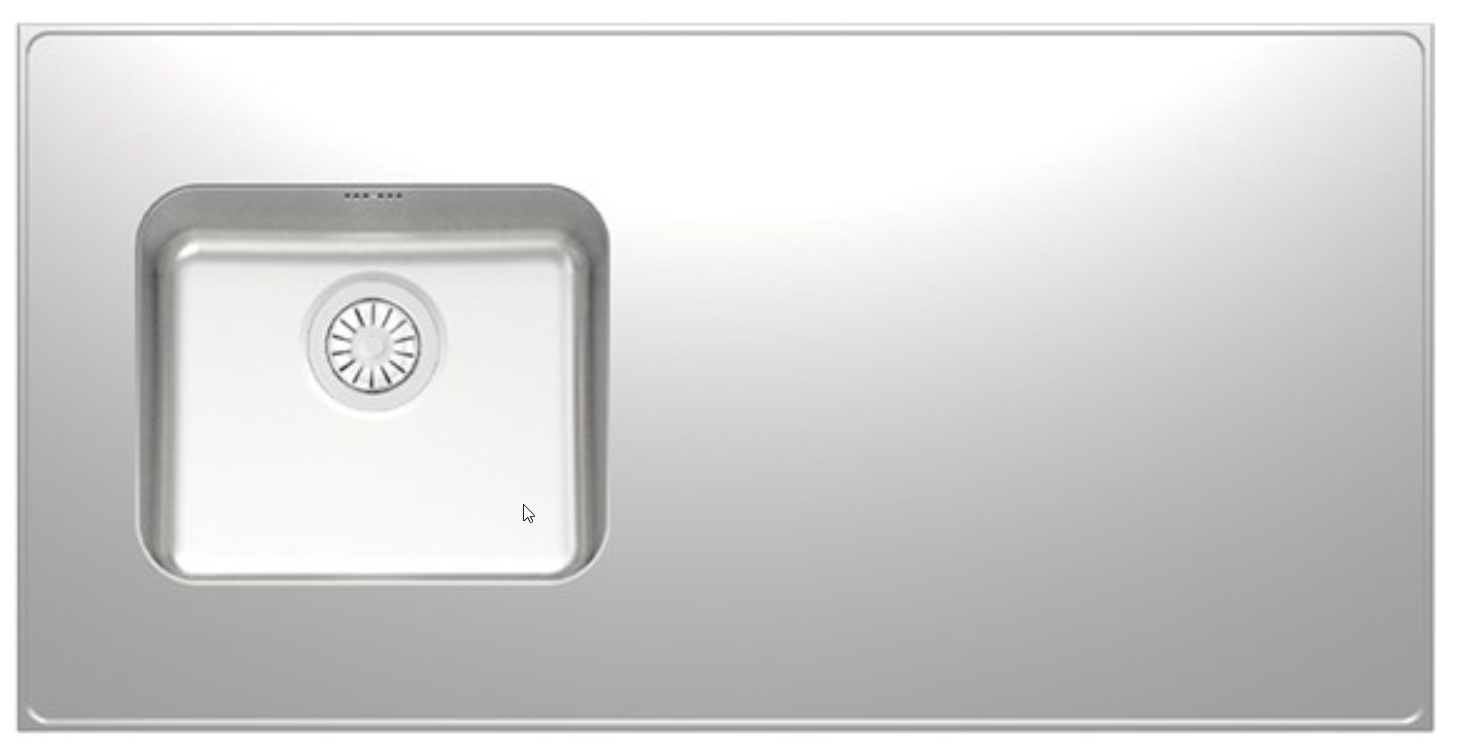 Läs mer om Stala Seven N-diskbänk 900 mm Med En Låda