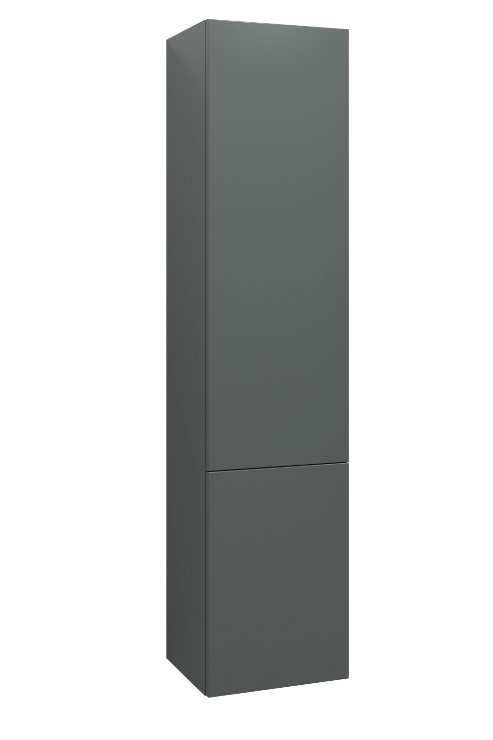 Läs mer om Ballingslöv Högskåp Med 2 luckor 40 cm - Gröngrå Vänster