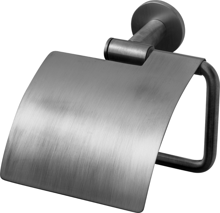 Läs mer om Tapwell Toalettpappershållare TA236 Borstad Black Chrome