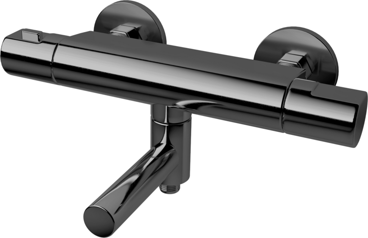 Läs mer om Tapwell Dusch- och Badkarsblandare ARM022-160 Black Chrome