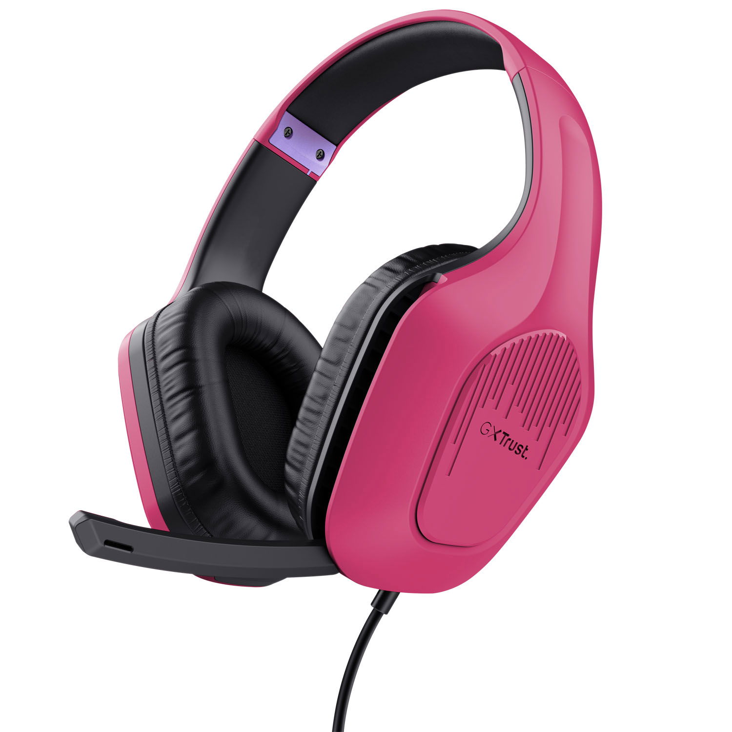 Läs mer om Trust GXT 415P Zirox Gaming Headset Rosa