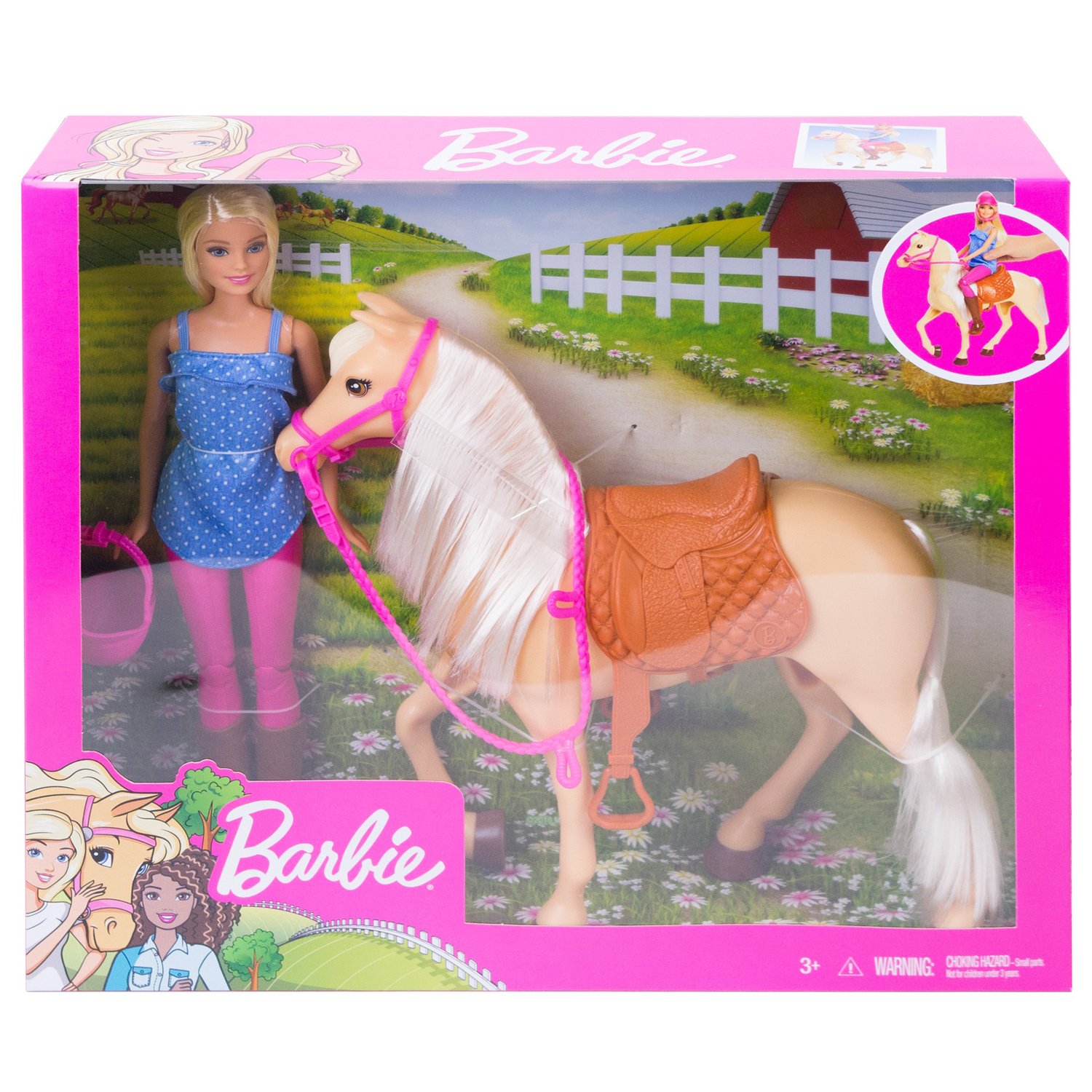 Läs mer om Barbie Doll and Horse