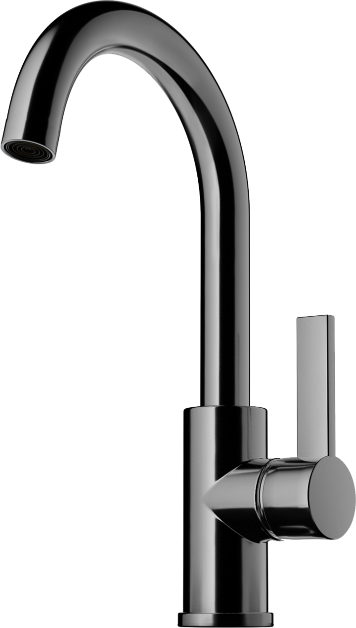 Läs mer om Tapwell Tvättställsblandare ARM078 Black Chrome