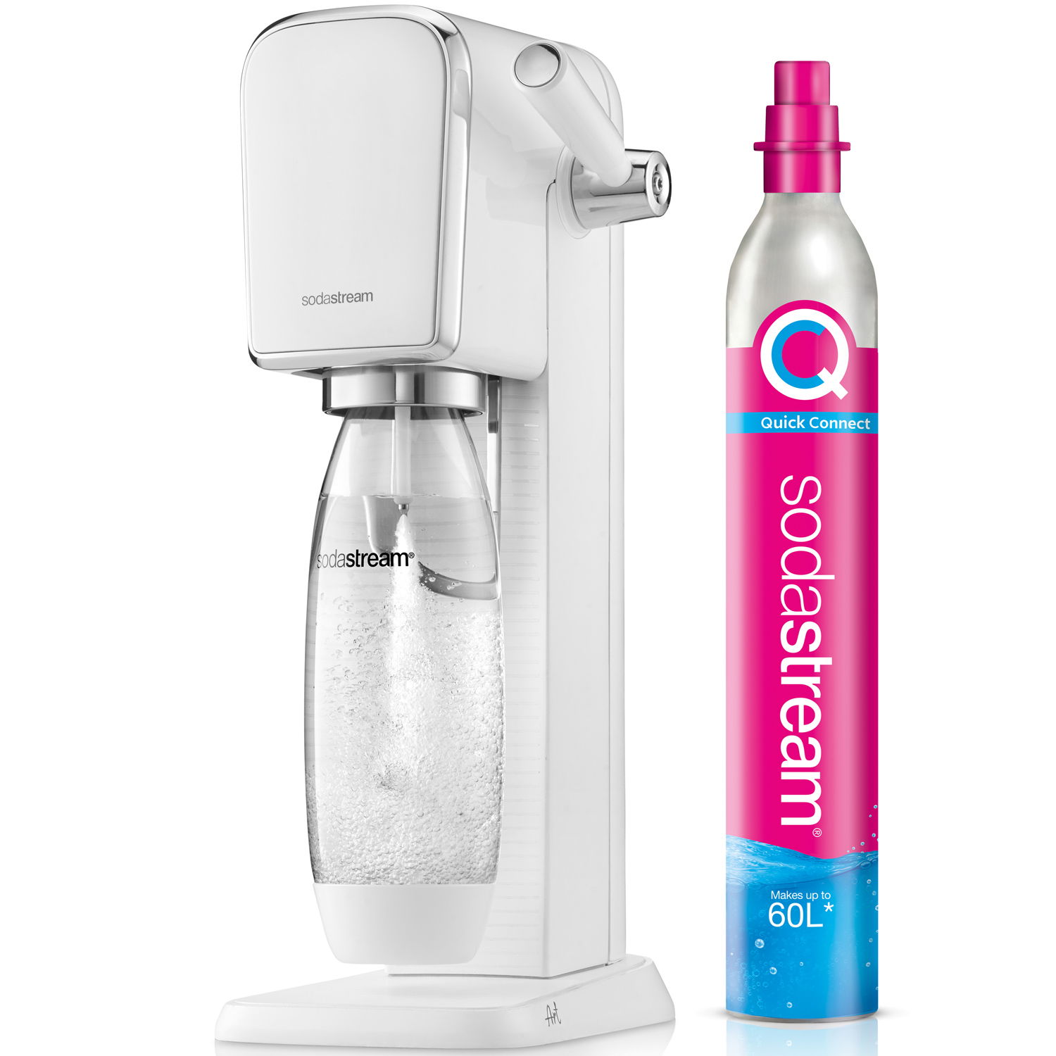 Läs mer om SodaStream Kolsyremaskin ART White