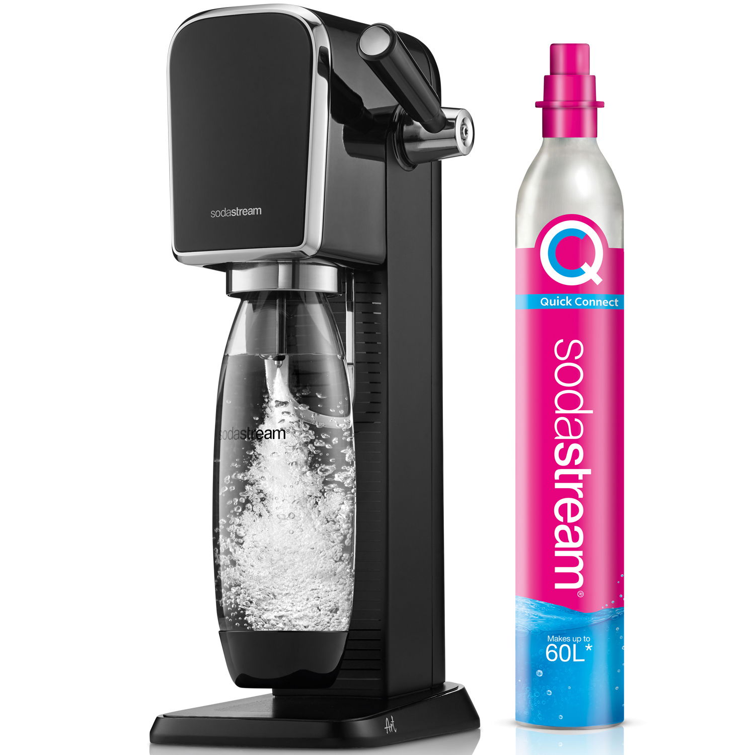 Läs mer om SodaStream Kolsyremaskin ART Black