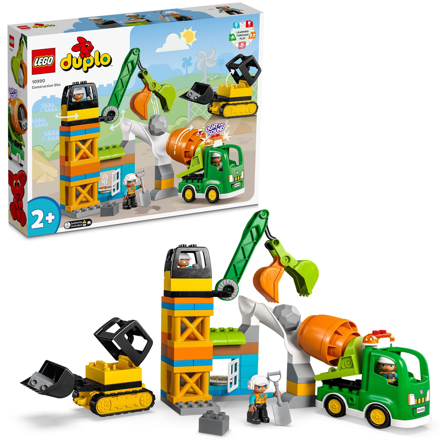 Läs mer om LEGO DUPLO Byggarbetsplats 10990