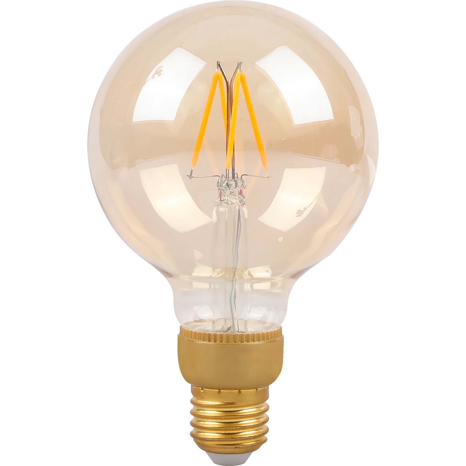 Läs mer om Smartline Filament LED-lampa E27 Stor glob Bluetooth