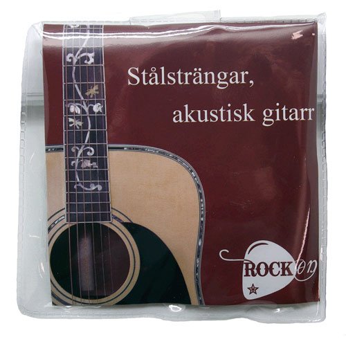 Läs mer om Rock On Stålsträngar Akustisk Gitarr