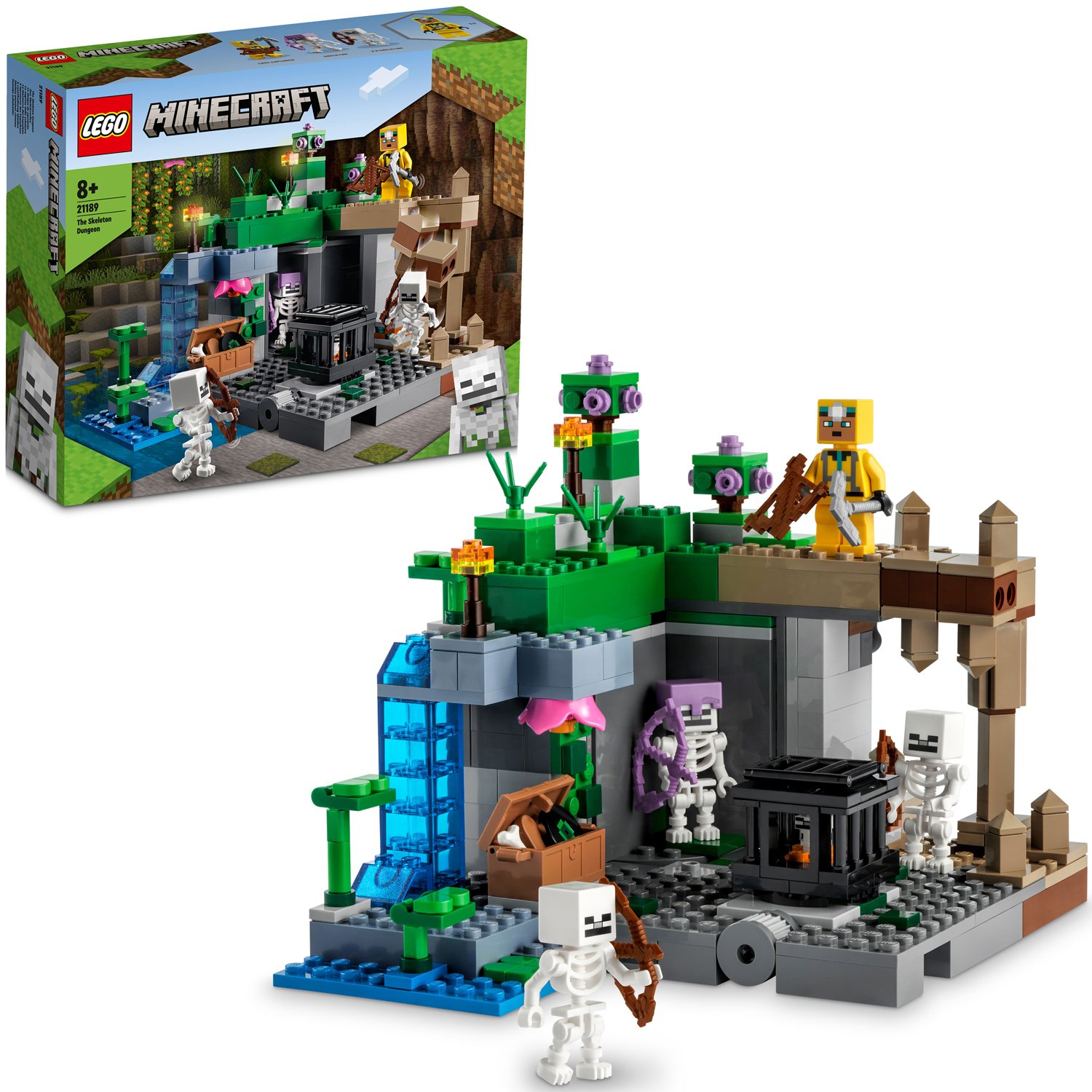 Läs mer om LEGO Minecraft - Skelettgrottan 21189