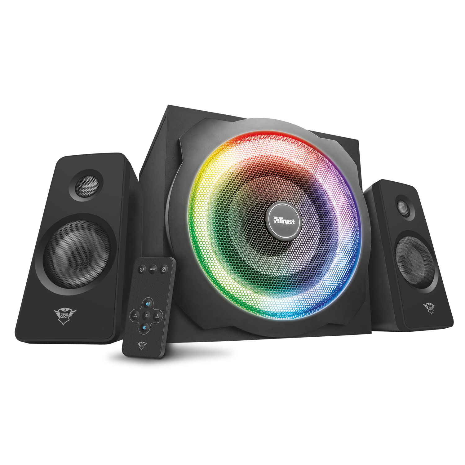 Läs mer om Trust GXT 629 Tytan 2.1 RGB Speakers