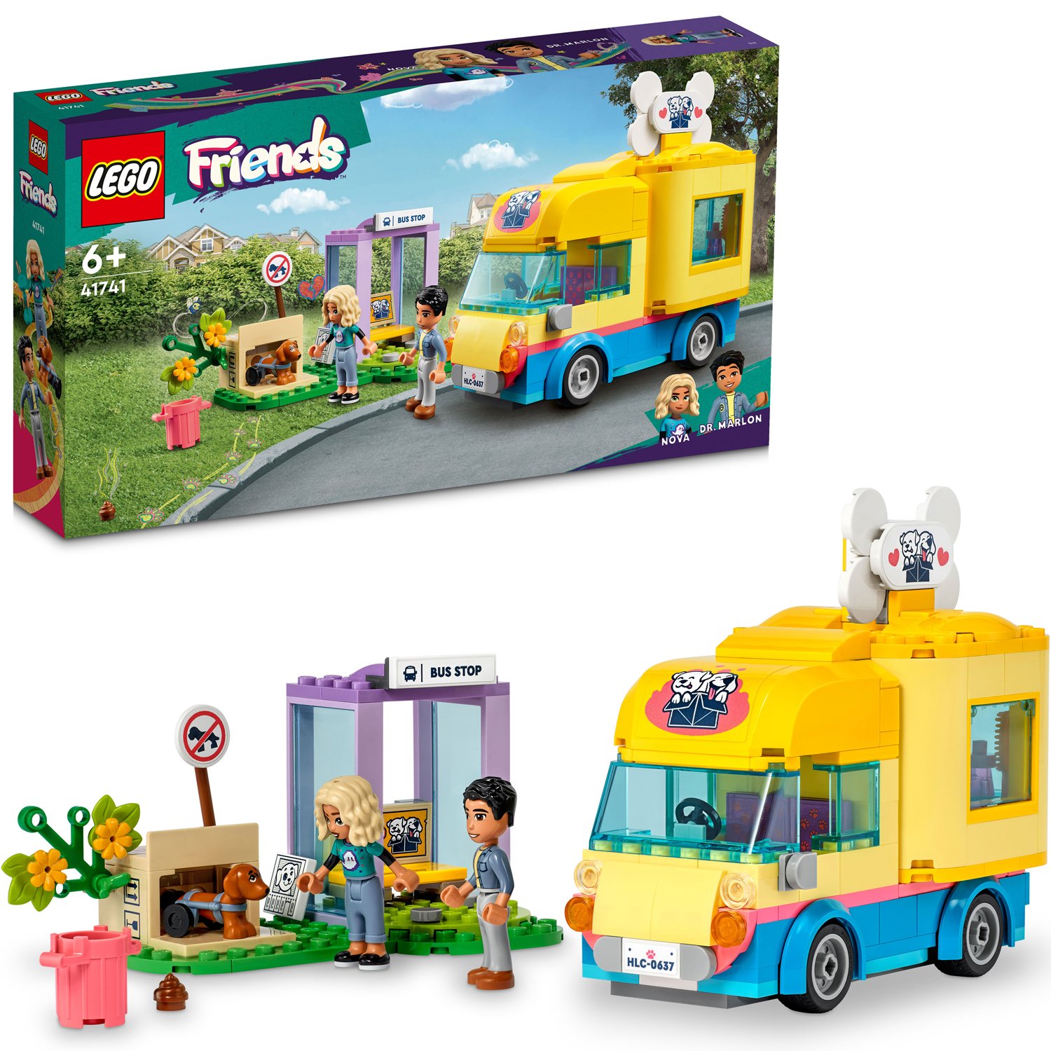 LEGO Hundräddningsbil 41741