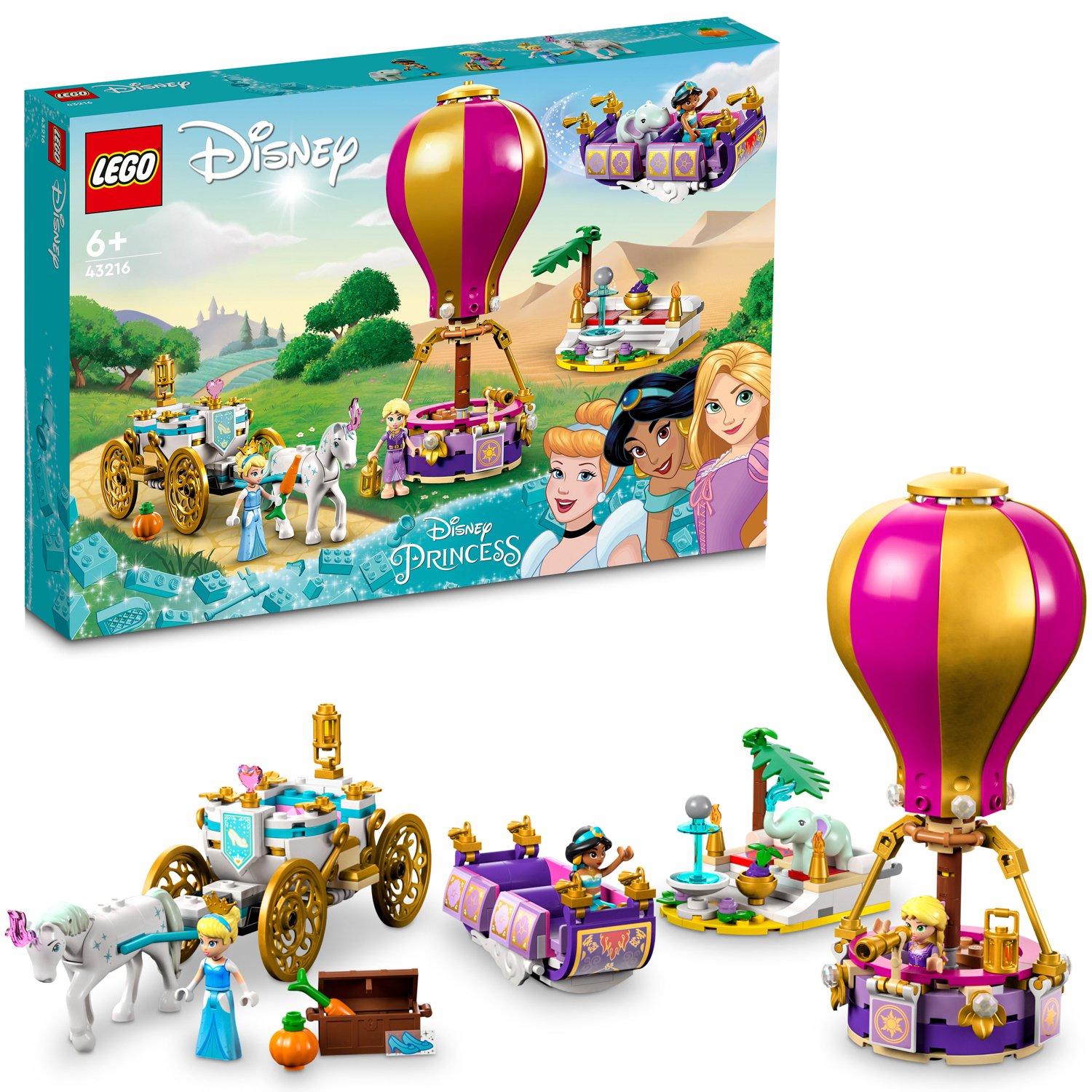Läs mer om LEGO Förtrollande prinsessresor 43216