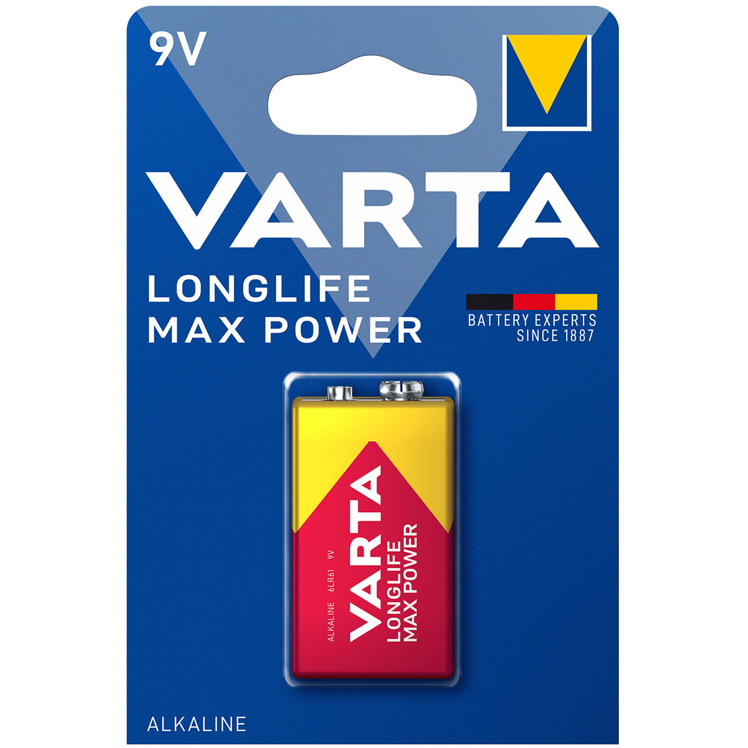 Läs mer om Varta Longlife Max Power 9V Batteri