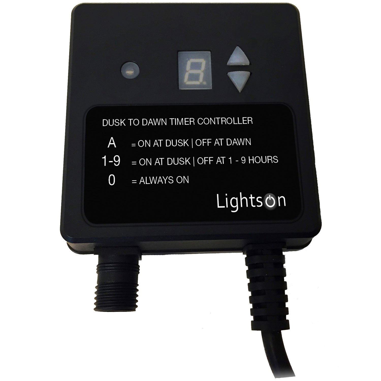 Läs mer om LightsOn Ljussensor/timer max 150W IP44