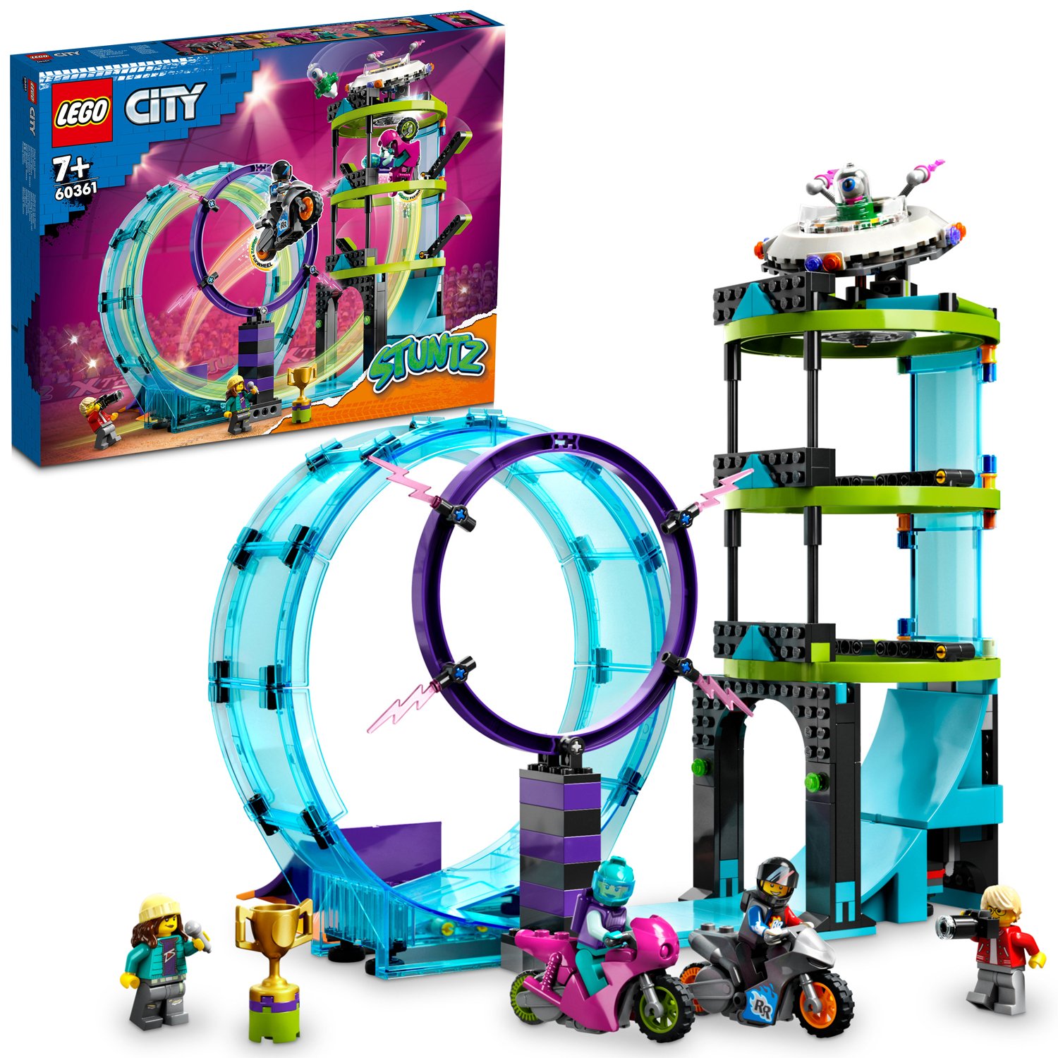 Läs mer om LEGO City Stuntz - Ultimat Stuntförarutmaning