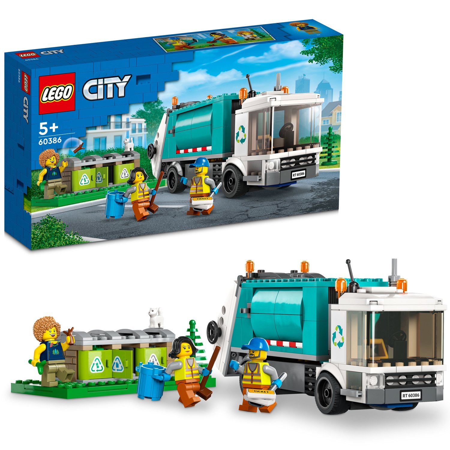 LEGO Återvinningsbil 60386