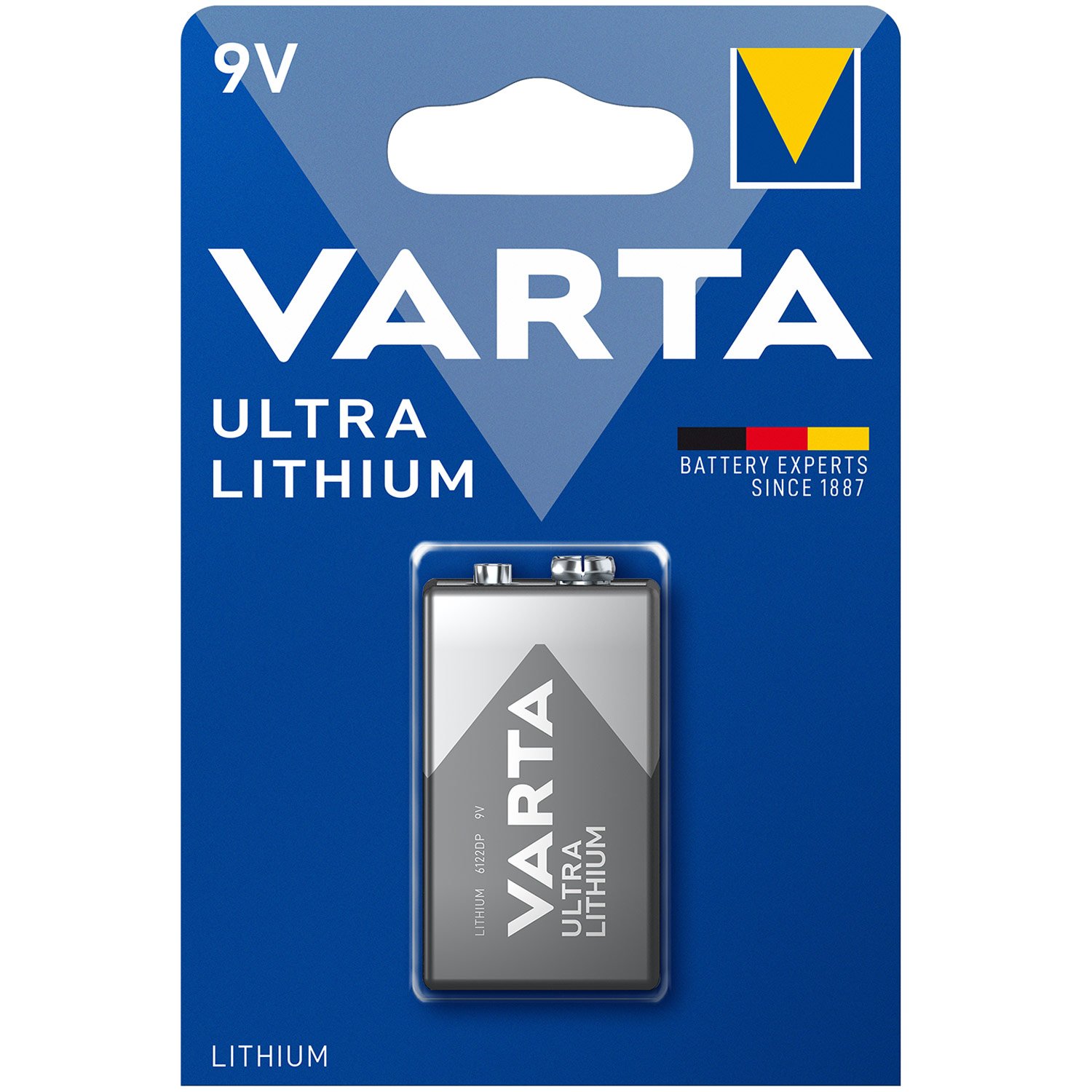 Läs mer om Varta Ultra Lithium 9V Batteri 1-pack