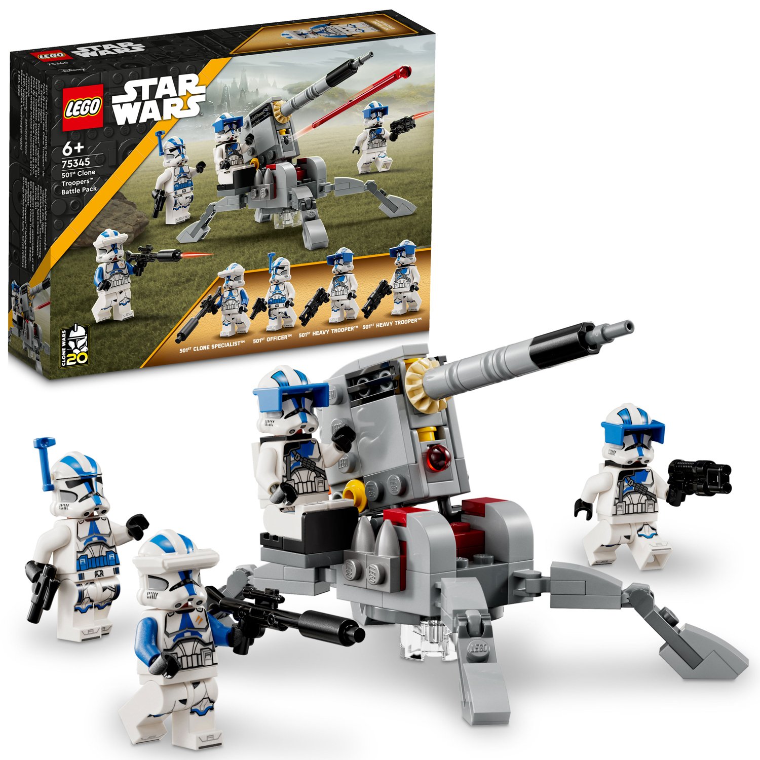 Läs mer om LEGO 501st Clone Troopers Battle Pack 75345