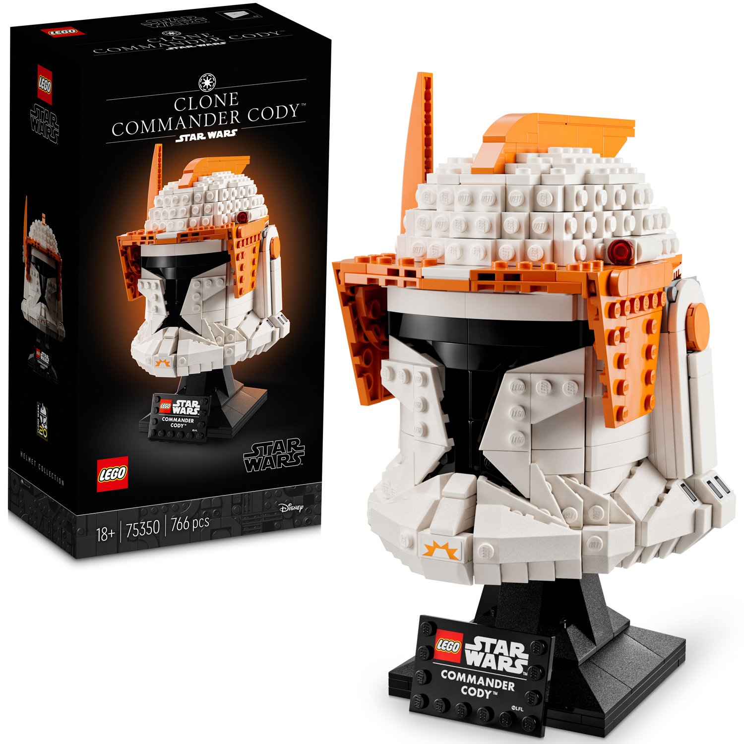 Läs mer om LEGO Star Wars - Clone Commander Cody Helmet 75350