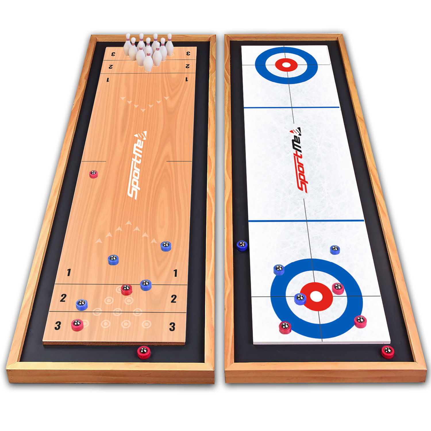 Läs mer om SportMe Shuffleboard 3 i 1