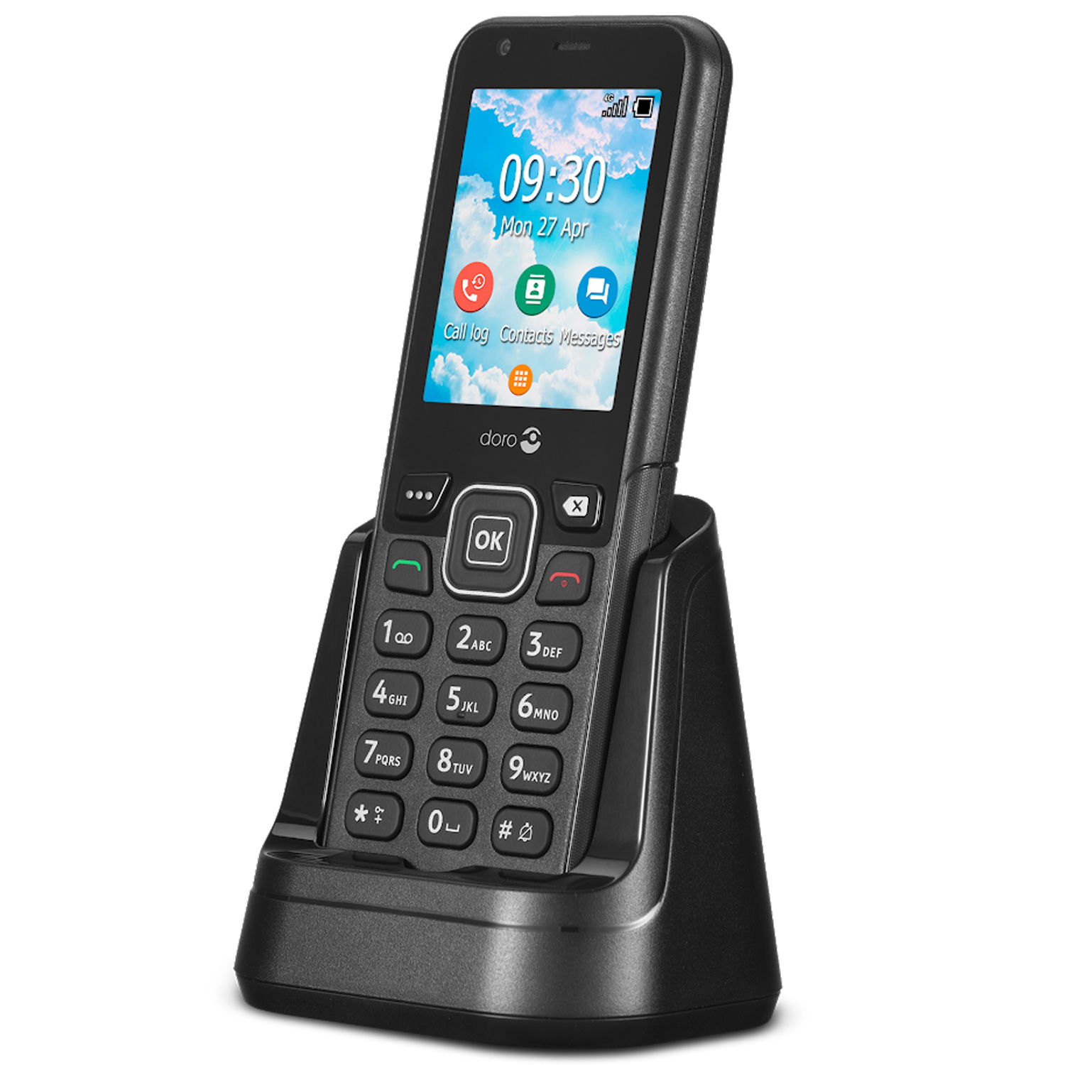 Läs mer om Doro 7001H 4G Home Phone, Graphite