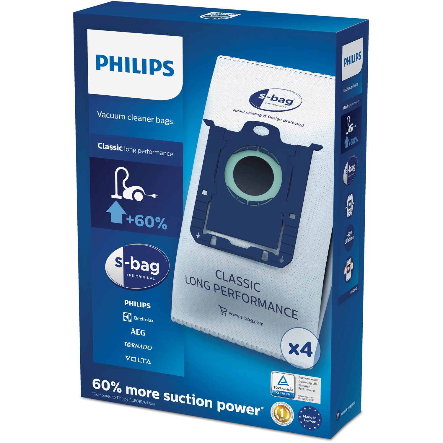 Läs mer om Philips S-bag Dammsugare påsar Philips Orginal Nya S-bag