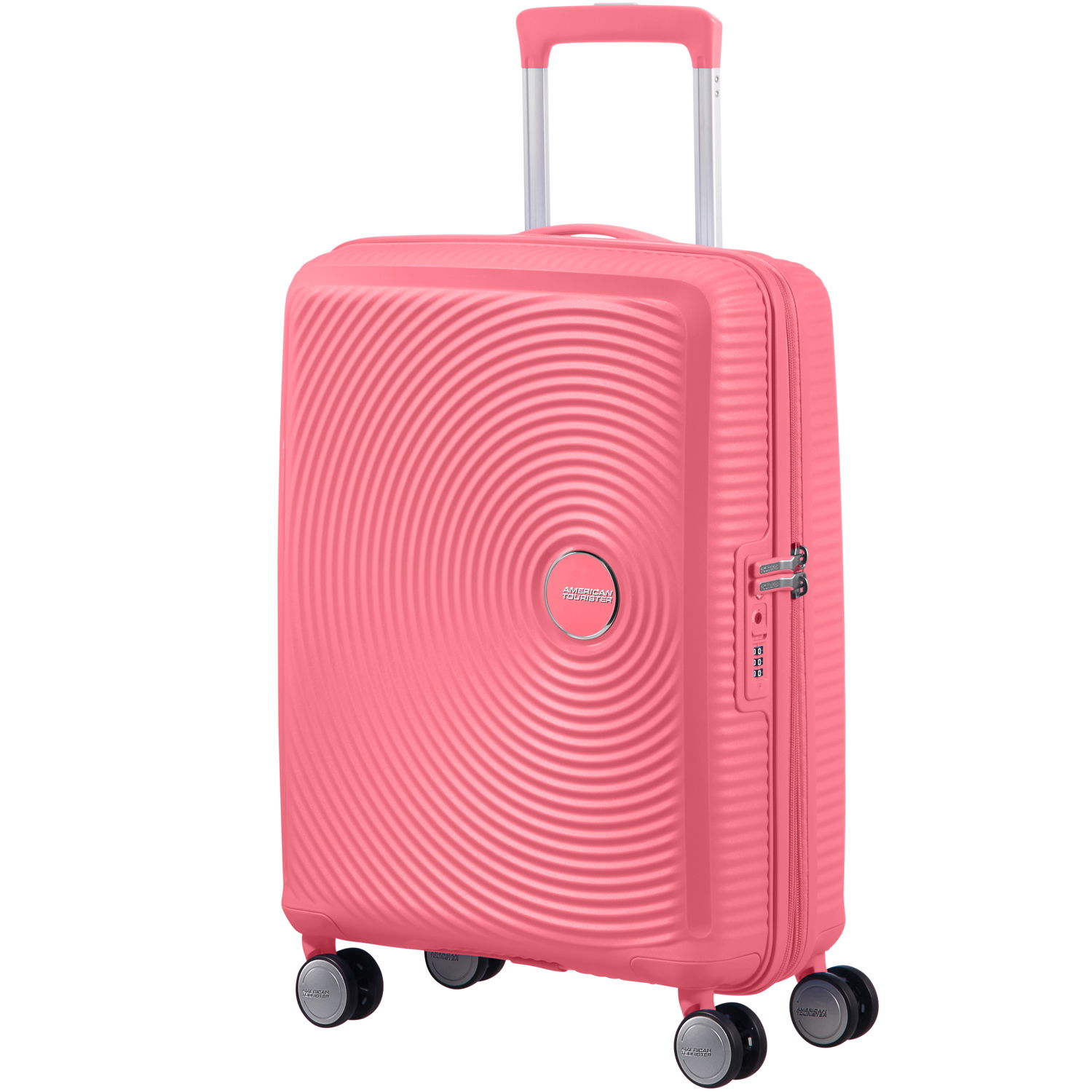 Läs mer om American Tourister Soundbox Kabinväska Exp. 55 Sun Kissed Coral