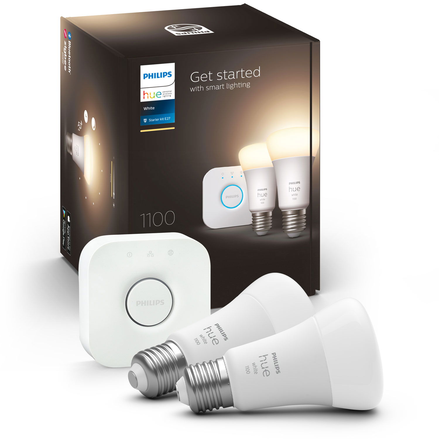 Läs mer om Philips Hue Startkit White 2 x E27