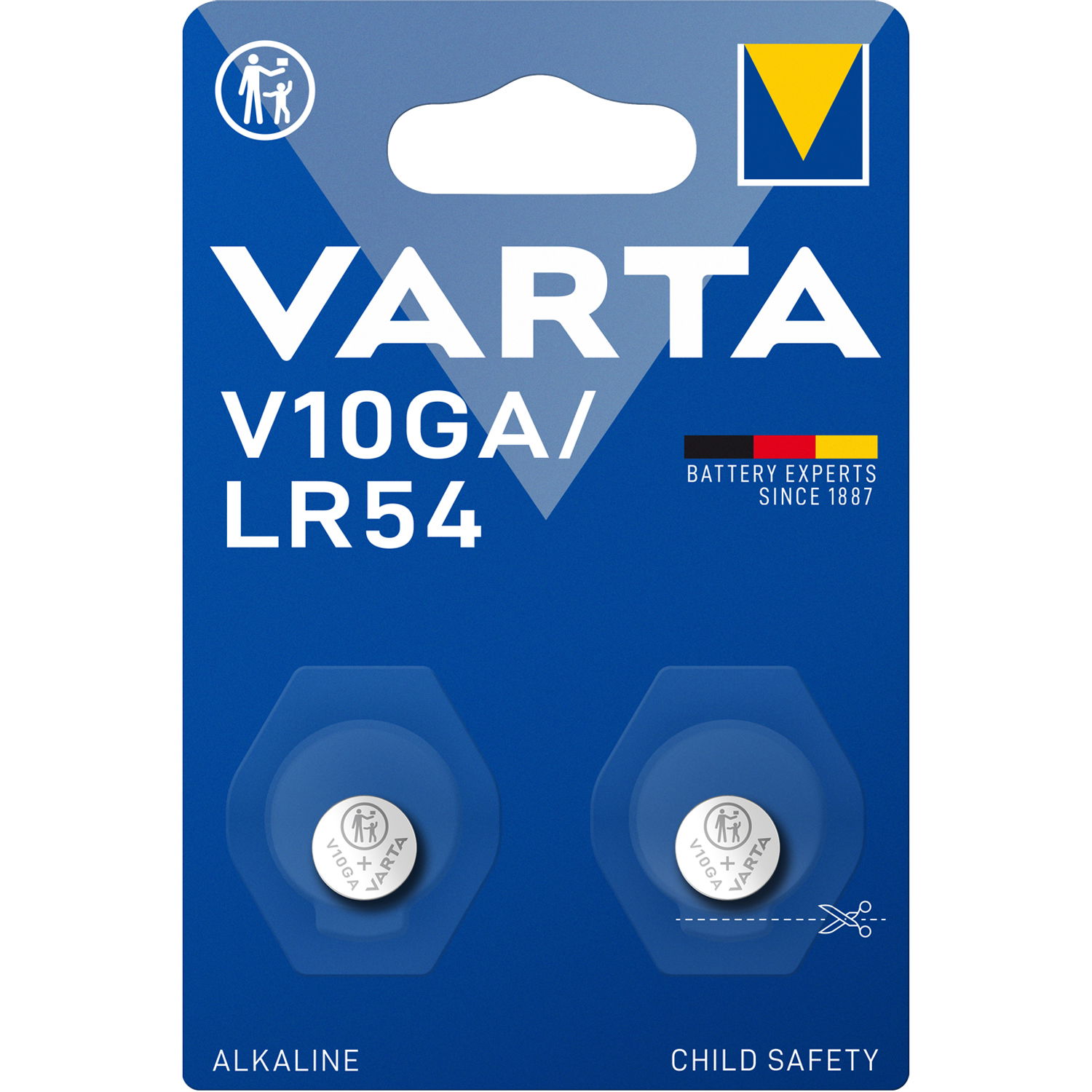 Läs mer om Varta V10GA / LR54 1,5V Alkaline Batteri 2-pack