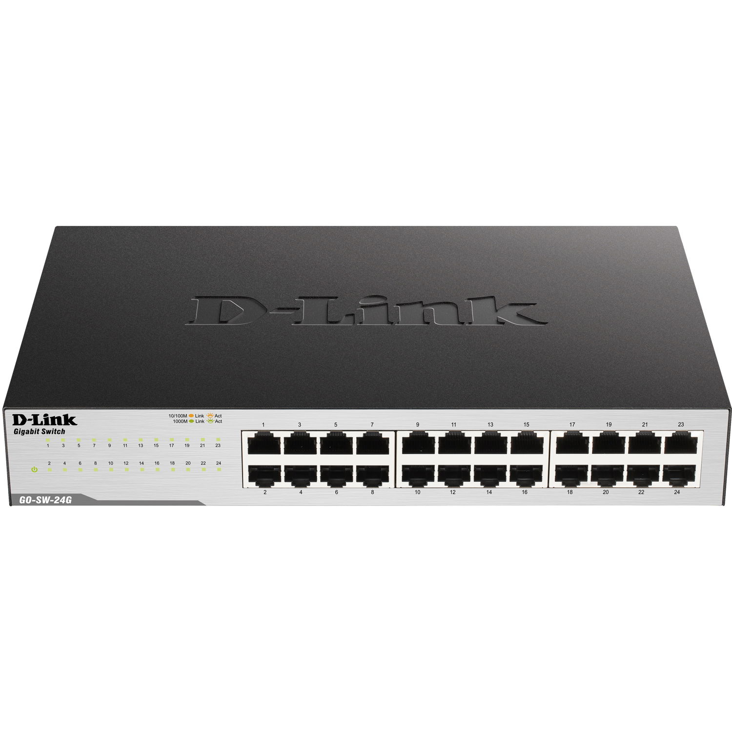 Läs mer om D-Link GO-SW-24G 24-Port Gigabit Easy Desktop Switch