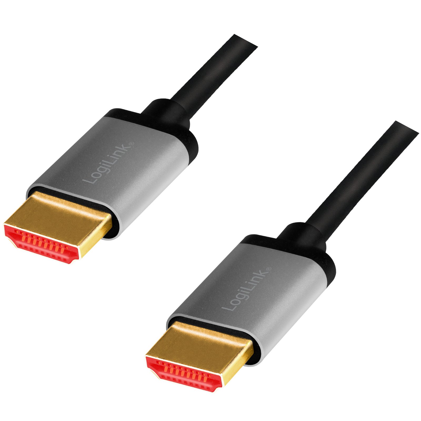 Läs mer om LogiLink HDMI-kabel Ultra High Speed 8K/60 4K/120Hz 1m