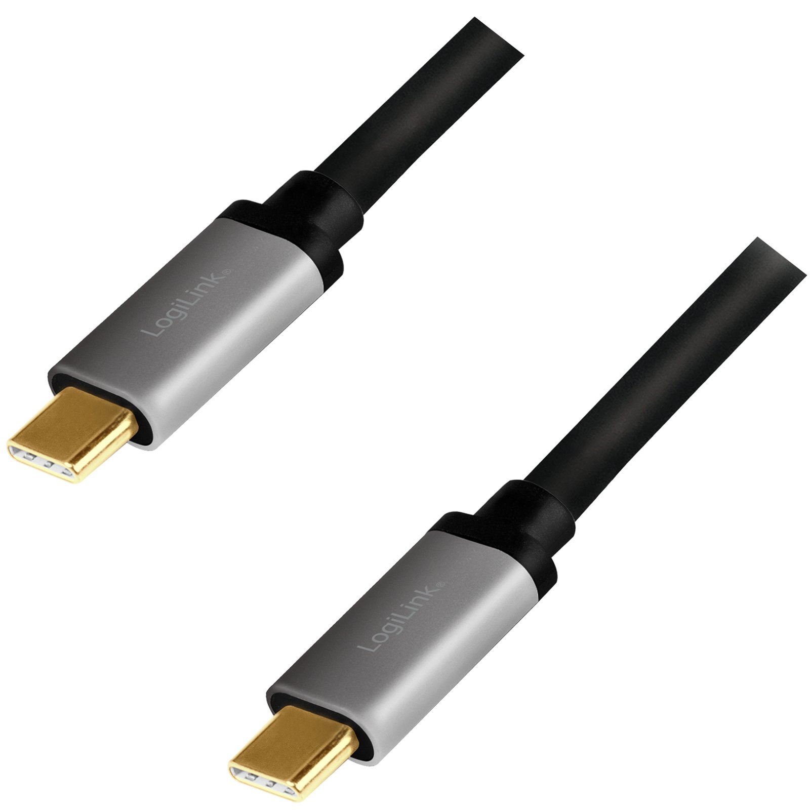 Läs mer om LogiLink USB-C-kabel PD 3.0 100W 480 Mbps Alu 1,5m