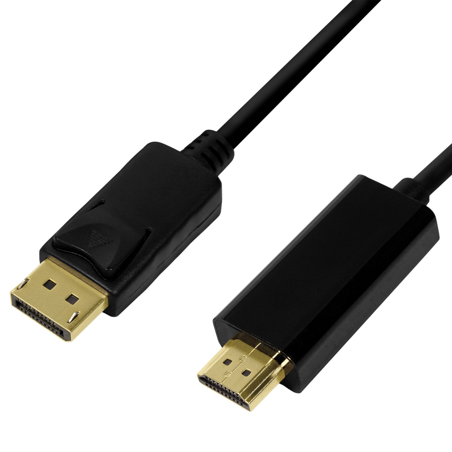 Läs mer om LogiLink DisplayPort 1.2 - HDMI 1.4 4K 2m Svart