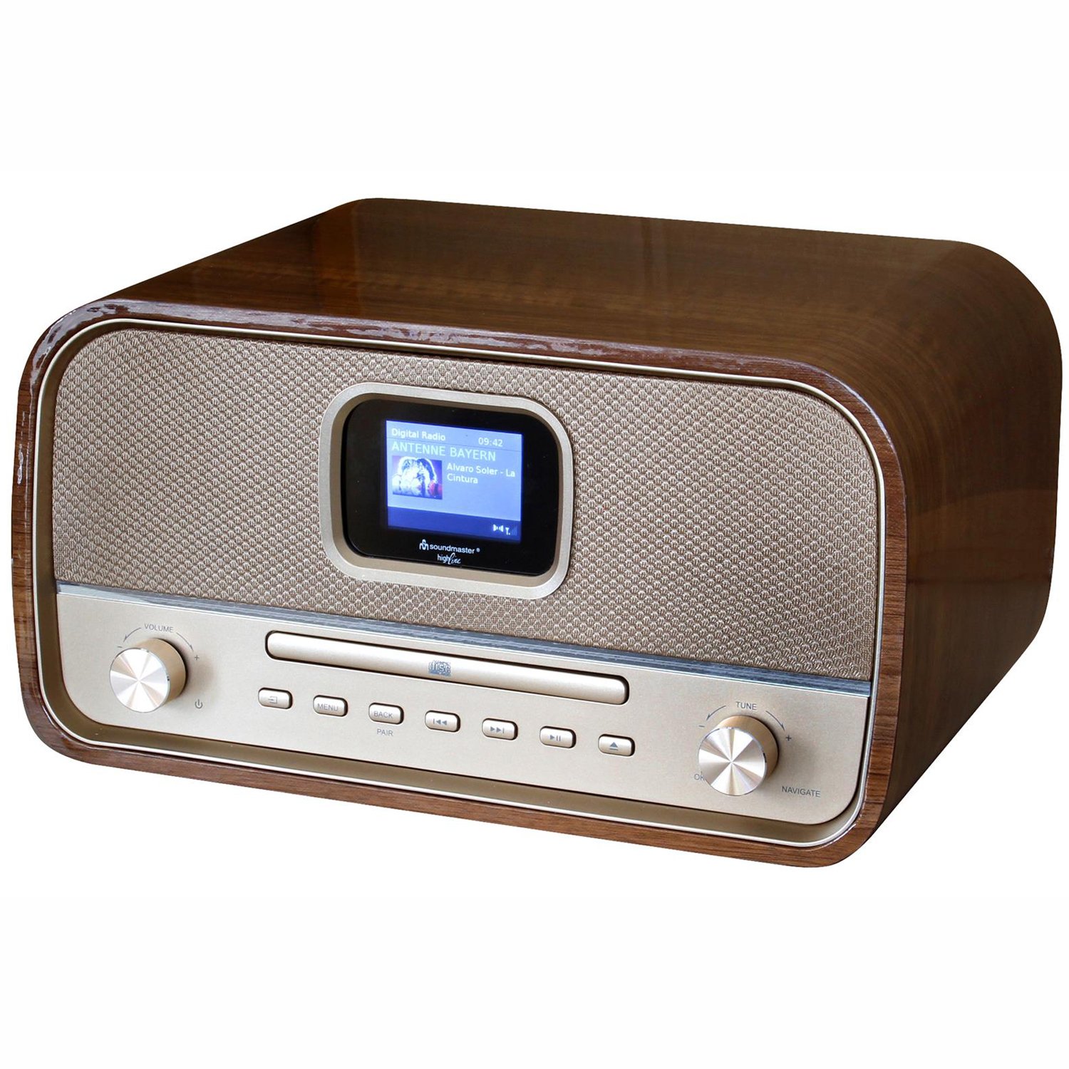 Läs mer om Soundmaster Stereo BT/CD/USB och radio