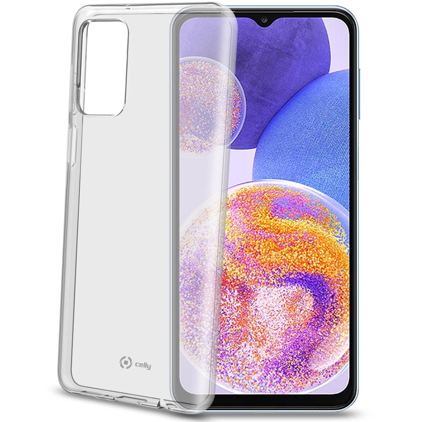 Celly Gelskin TPU Cover Galaxy A23 Transparent