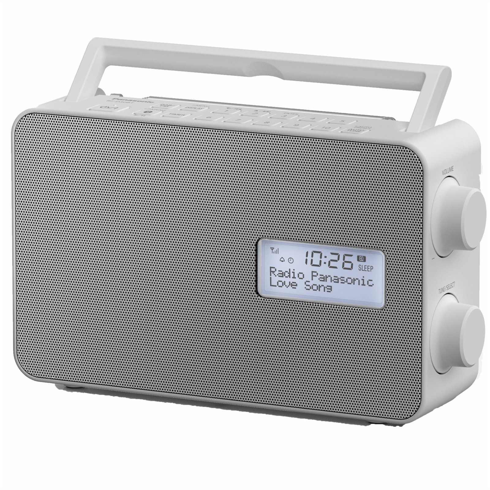 Läs mer om Panasonic Radio DAB+/Bluetooth RF-D30BT Vit