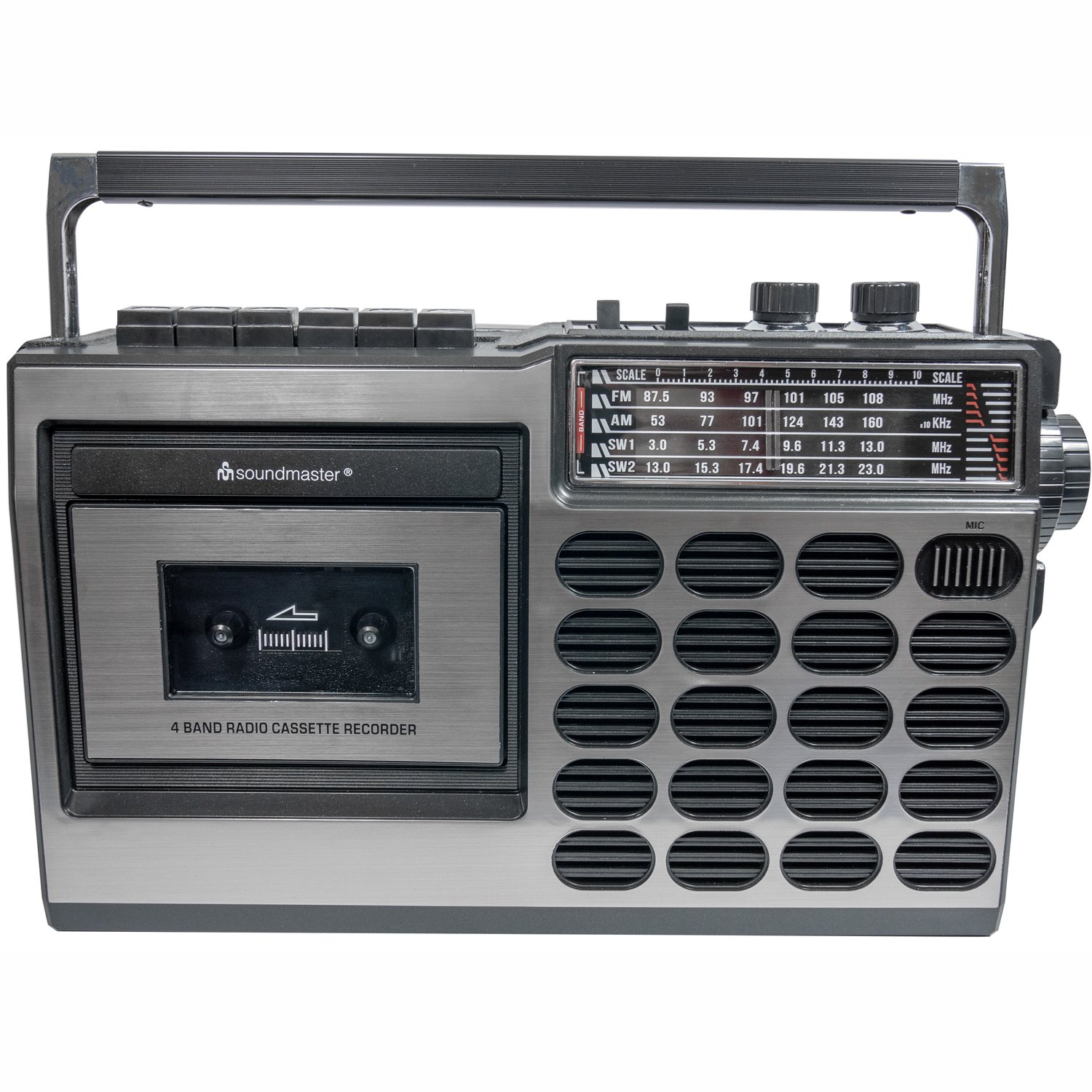 Läs mer om Soundmaster Retro radio med kassett