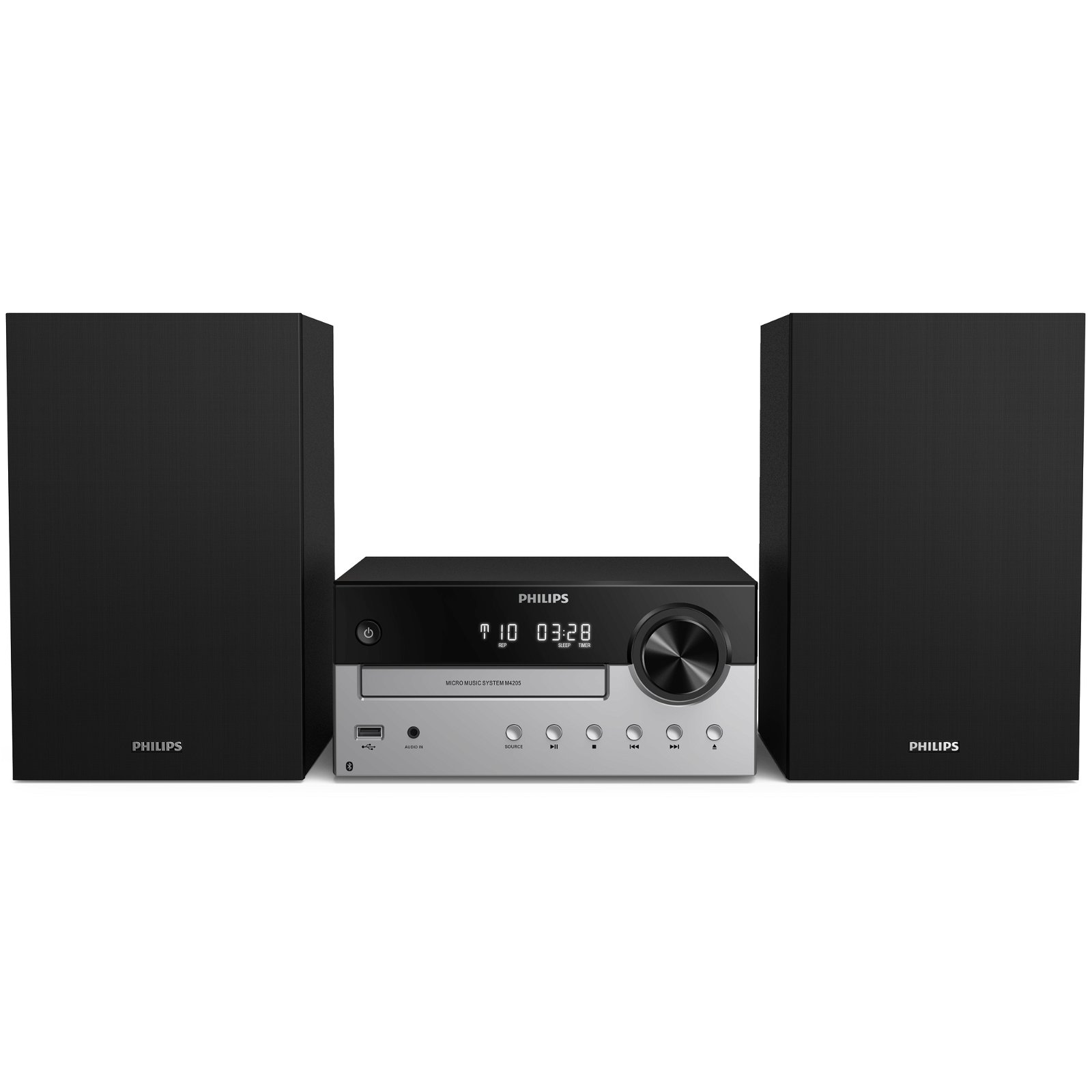 Läs mer om Philips Mini-stereo CD/Radio/USB/Bluetooth 60W