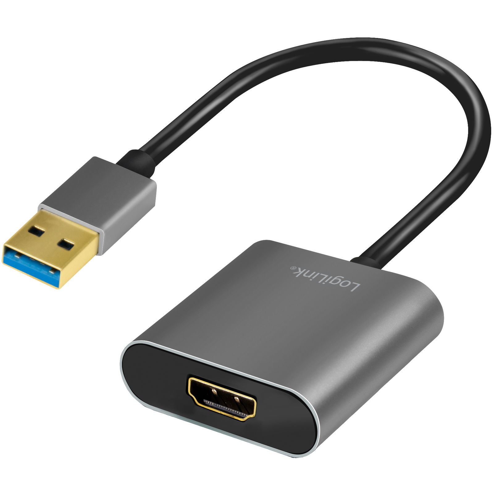 Läs mer om LogiLink USB-A 3.0 - HDMI-Hona Adapter